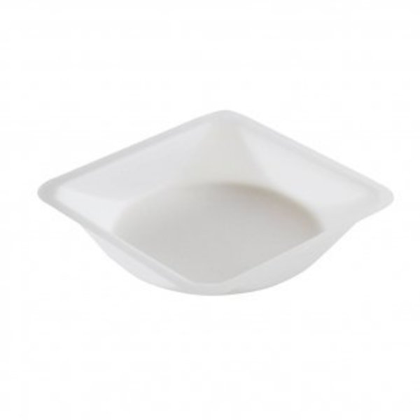 Eagle Thermoplastics Plastic Weighing Dishes, Natural, 5 1/2x7/8, 500/pk, 500PK 142502